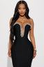✨ “Zoey” Cutout Midi Dress – Effortlessly Bold