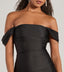 "Aria" Off-Shoulder Bodycon Dress