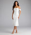 "Aria" Off-Shoulder Bodycon Dress