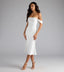 "Aria" Off-Shoulder Bodycon Dress
