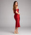 "Aria" Off-Shoulder Bodycon Dress