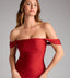 "Aria" Off-Shoulder Bodycon Dress