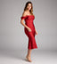 "Aria" Off-Shoulder Bodycon Dress