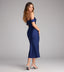"Aria" Off-Shoulder Bodycon Dress