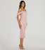 "Aria" Off-Shoulder Bodycon Dress
