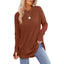 "Everyday Ease" Long Sleeve Tunic Top