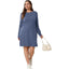 Merivelle | Long Sleeve Casual Mini Dress