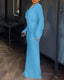 Solviera | Slim Fit Maxi Evening Dress