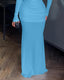 Solviera | Slim Fit Maxi Evening Dress