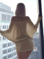 Lokora | Off-Shoulder Batwing Sleeve Long Dress
