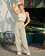 AirFlow Crossover Waist Wide-Leg Pants