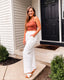 AirFlow Crossover Waist Wide-Leg Pants