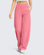 AirFlow Crossover Waist Wide-Leg Pants