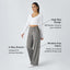 Skylar 4-Way Stretch Wide-Leg Yoga Pants