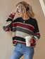 "Marin" Retro Stripe Pullover