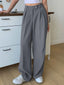 "Kade" Soft Tailored Wide-Leg Pants