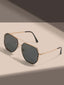 Aviator Alloy Frame Sunglasses