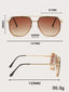 Aviator Alloy Frame Sunglasses