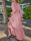 "Veloura" Tiered Maxi Dress