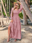 "Veloura" Tiered Maxi Dress
