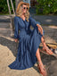 "Veloura" Tiered Maxi Dress