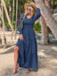 "Veloura" Tiered Maxi Dress