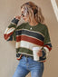 "Marin" Retro Stripe Pullover
