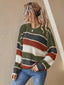 "Marin" Retro Stripe Pullover