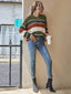 "Marin" Retro Stripe Pullover
