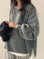 "Remi" Oversized Core Pullover