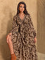 "Thalorie" Boho Paisley Maxi Dress