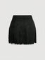 Sierra | Suede Fringe Mini Skirt with Stud Detail