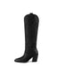 "Raven" Embroidered Western Boots