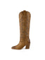 "Raven" Embroidered Western Boots