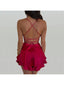 Solavine | Mini Dress with Spaghetti Straps