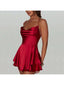 Solavine | Mini Dress with Spaghetti Straps