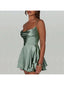 Solavine | Mini Dress with Spaghetti Straps