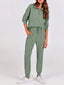 The "Cleo" Ribbed Lounge Set