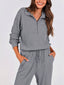 The "Cleo" Ribbed Lounge Set