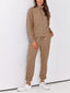 The "Cleo" Ribbed Lounge Set
