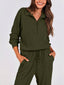 The "Cleo" Ribbed Lounge Set
