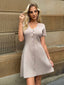 Olivora | Knit Button-Down Mini Dress