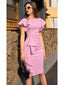 💃 “Lillian” Ruffle Midi Dress
