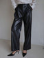 "Kade" Soft Tailored Wide-Leg Pants