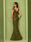 "Zyrelle" Beaded Lace Evening Gown