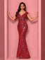 "Zyrelle" Beaded Lace Evening Gown
