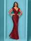 "Zyrelle" Beaded Lace Evening Gown