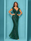 "Zyrelle" Beaded Lace Evening Gown
