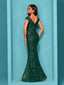 "Zyrelle" Beaded Lace Evening Gown