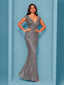 "Zyrelle" Beaded Lace Evening Gown